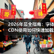 2026年最全指南：字体CDN使用如何快速加载跨域支持（图3）