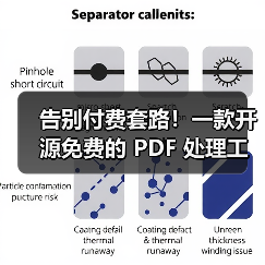 告别付费套路！一款开源免费的 PDF 处理工具箱！