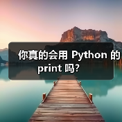 你真的会用 Python 的 print 吗？（图2）