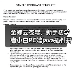 金蝶云苍穹,新手初学者小白PC端java插件开发教学示例(图3) 金蝶云苍穹,新手初学者小白PC端java插件开发教学示例(图3)