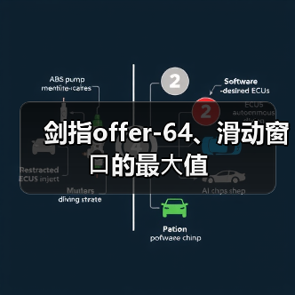 剑指offer-64、滑动窗⼝的最⼤值(图2) 剑指offer-64、滑动窗⼝的最⼤值(图2)