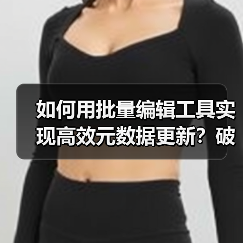 如何用批量编辑工具实现高效元数据更新？破解效率工具的秘密（图1）
