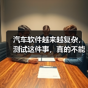 汽车软件越来越复杂,测试这件事,真的不能再“靠人扛”了!(图3) 汽车软件越来越复杂,测试这件事,真的不能再“靠人扛”了!(图3)