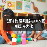 矩阵路径判断与DFS回溯算法优化(图1) 矩阵路径判断与DFS回溯算法优化(图1)
