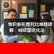 堆积条形图对比难题破解:蝴蝶图优化法(图1) 堆积条形图对比难题破解:蝴蝶图优化法(图1)