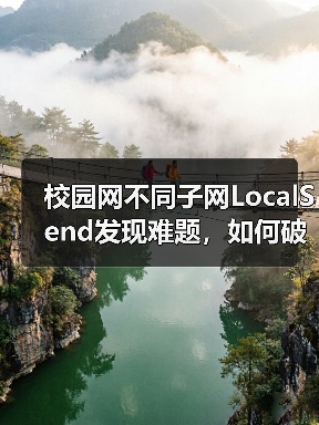 校园网不同子网LocalSend发现难题，如何破解？（图1）
