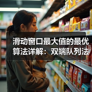 滑动窗口最大值的最优算法详解:双端队列法与暴力法对比(图2) 滑动窗口最大值的最优算法详解:双端队列法与暴力法对比(图2)