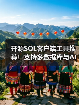 开源SQL客户端工具推荐！支持多数据库与AI功能，25K+ Star项目（图1）