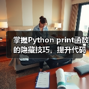 掌握Python print函数的隐藏技巧,提升代码效率!(图4) 掌握Python print函数的隐藏技巧,提升代码效率!(图4)
