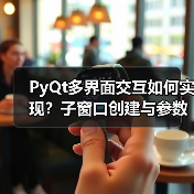 PyQt多界面交互如何实现？子窗口创建与参数传递全解析（图1）