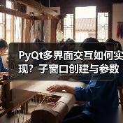 PyQt多界面交互如何实现？子窗口创建与参数传递全解析（图3）