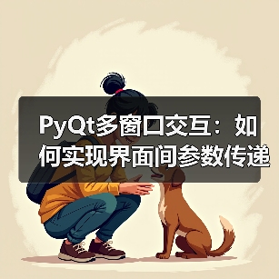 PyQt多窗口交互:如何实现界面间参数传递?(图4) PyQt多窗口交互:如何实现界面间参数传递?(图4)