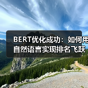 BERT优化成功:如何用自然语言实现排名飞跃(图2) BERT优化成功:如何用自然语言实现排名飞跃(图2)