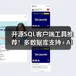 开源SQL客户端工具推荐!多数据库支持+AI智能查询(图4) 开源SQL客户端工具推荐!多数据库支持+AI智能查询(图4)