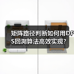 矩阵路径判断如何用DFS回溯算法高效实现?(图2) 矩阵路径判断如何用DFS回溯算法高效实现?(图2)