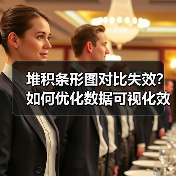 堆积条形图对比失效?如何优化数据可视化效果(图3) 堆积条形图对比失效?如何优化数据可视化效果(图3)