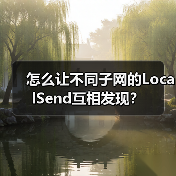 怎么让不同子网的LocalSend互相发现?(图4) 怎么让不同子网的LocalSend互相发现?(图4)
